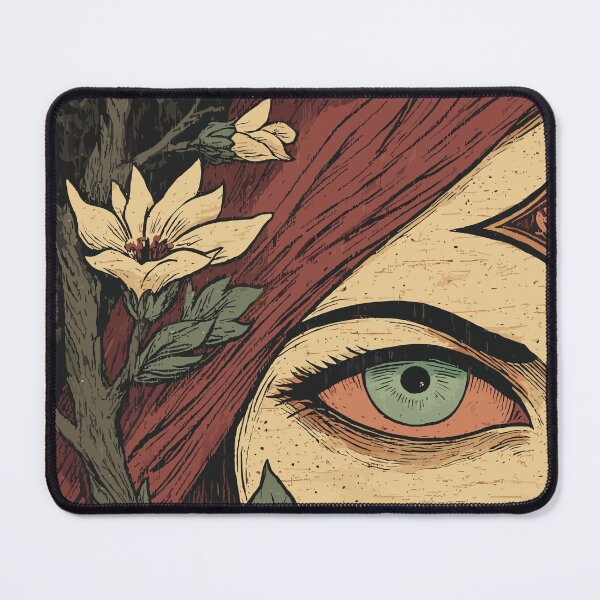 Item preview, Floral Oracle Gaze - Wiccan Imagery designed and sold by bapupa.