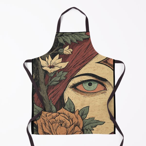 Item preview, Floral Oracle Gaze - Wiccan Imagery designed and sold by bapupa.