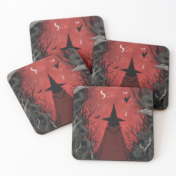 Item preview, Path of the Crimson Witch - Wiccan Imagery designed and sold by bapupa.