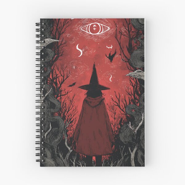 Item preview, Path of the Crimson Witch - Wiccan Imagery designed and sold by bapupa.