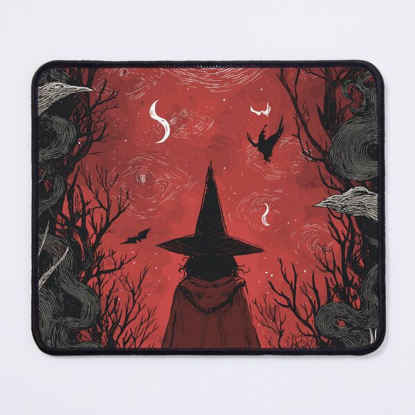Item preview, Path of the Crimson Witch - Wiccan Imagery designed and sold by bapupa.