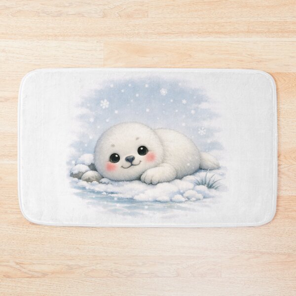 Item preview, Seal – Soft Minimalist Animal Illustration designed and sold by NytasCraftHub.