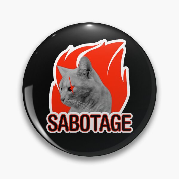 Item preview, Sabotage cat designed and sold by Rossella Santapaola.