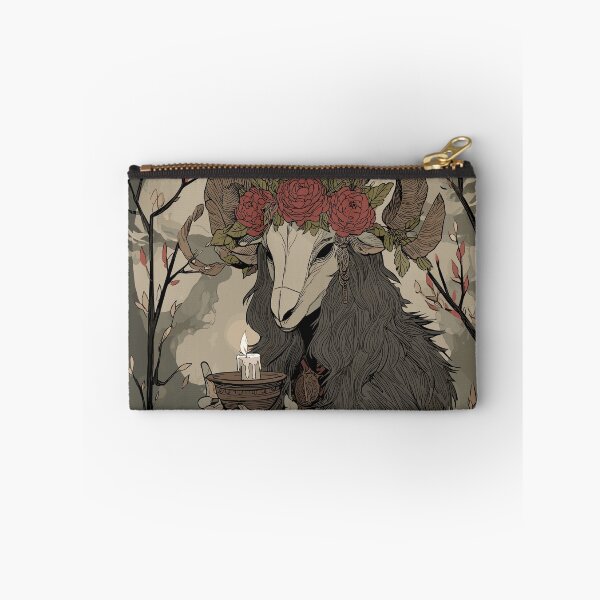 Item preview, Ram Skull Winter Offering - Yule Sabbat designed and sold by bapupa.