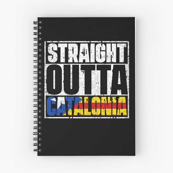 Item preview, Straight Outta Catalonia Flag designed and sold by CosmoKitsch.