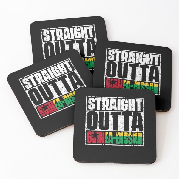 Item preview, Straight Outta Guinea-bissau Flag designed and sold by CosmoKitsch.