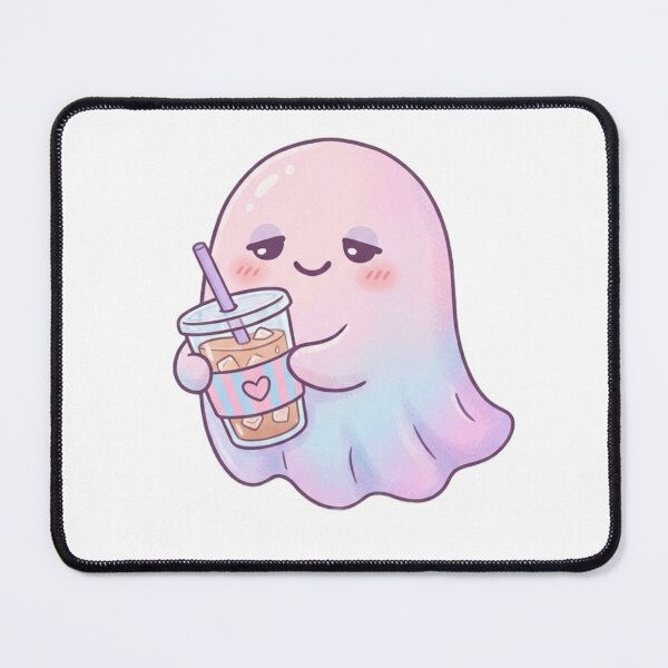 Item preview, Pastel Goth Ghost | Cute Spooky Iced Coffee Aesthetic designed and sold by OVERRIDESTUDIOS.