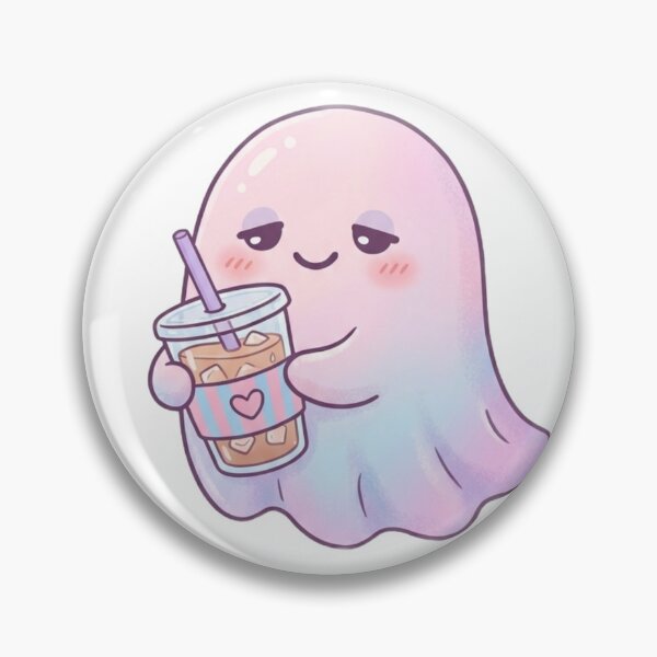 Item preview, Pastel Goth Ghost | Cute Spooky Iced Coffee Aesthetic designed and sold by OVERRIDESTUDIOS.