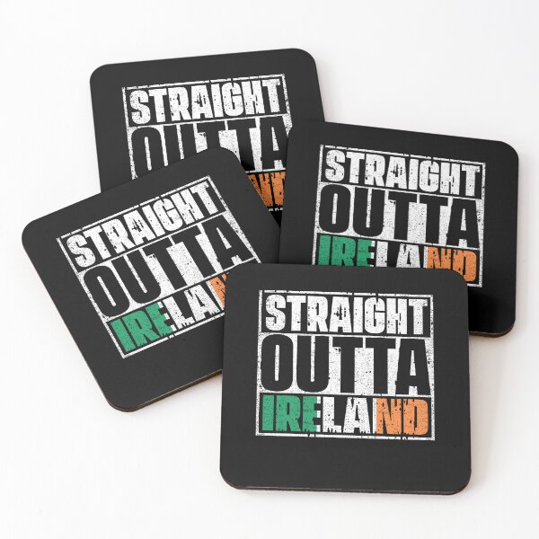 Item preview, Straight Outta Ireland Flag designed and sold by CosmoKitsch.