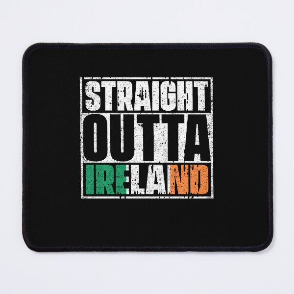 Item preview, Straight Outta Ireland Flag designed and sold by CosmoKitsch.