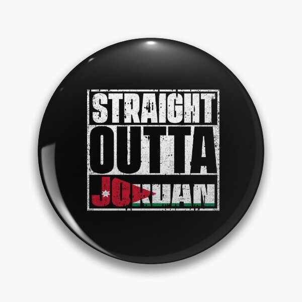 Item preview, Straight Outta Jordan Flag designed and sold by CosmoKitsch.