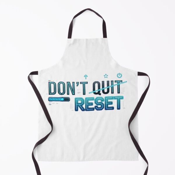 Item preview, Don't Quit Just Reset - Resilience Quote designed and sold by "Positive Vibes & Daily Lifestyle".