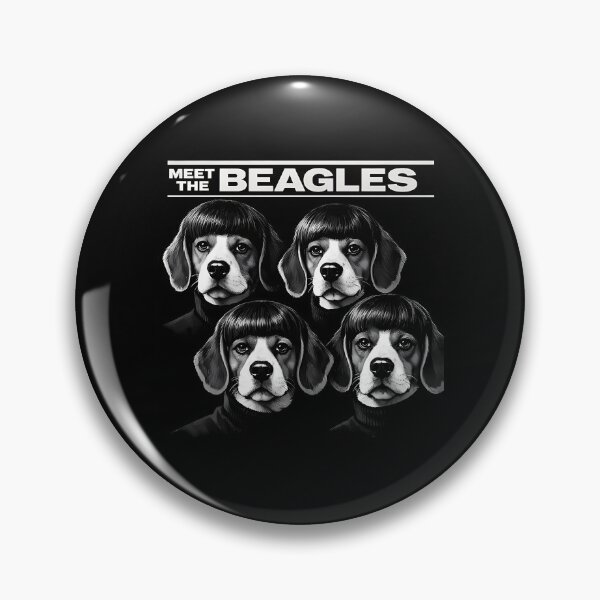 Item preview,  Meet The Beagles  Retro 60S Dog Band Album Parody designed and sold by eskiastudio.