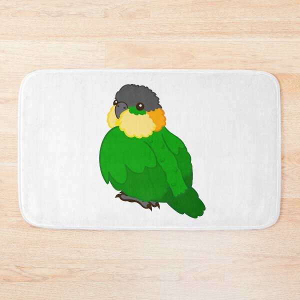 Item preview, Cute Black Headed Caique Parrot designed and sold by causebirbs.