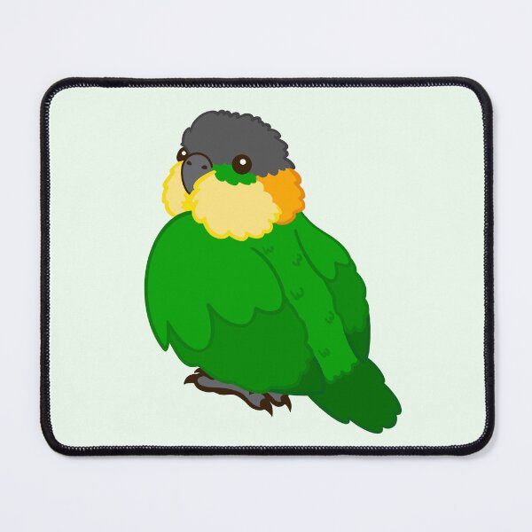 Item preview, Cute Black Headed Caique Parrot designed and sold by causebirbs.