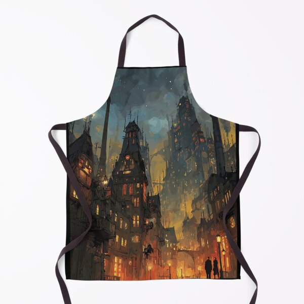 Item preview, Victorian Steampunk Night City designed and sold by bapupa.