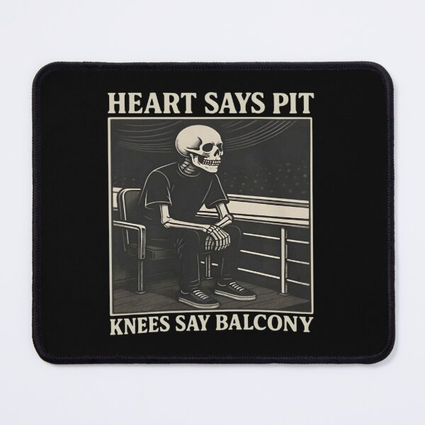Item preview, Heart Says Pit Knees Say Balcony designed and sold by SandraBrav.