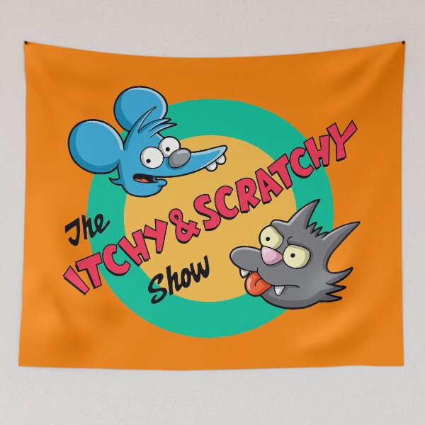 Item preview, The Itchy & Scratchy Show Design designed and sold by EzequielBC.
