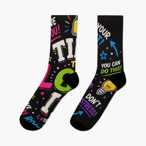 Item preview, Time To Lock In Test Day Motivation For Students And Teachers School designed and sold by River Silva.