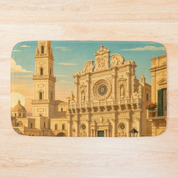 Item preview, Lecce Italy Travel Poster  designed and sold by MatthewHeights.