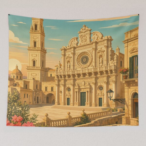Item preview, Lecce Italy Travel Poster  designed and sold by MatthewHeights.