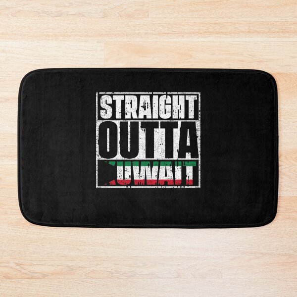 Item preview, Straight Outta Kuwait Flag designed and sold by CosmoKitsch.