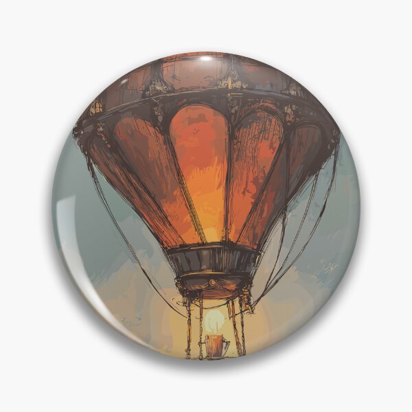 Item preview, Gothic Industrial Steampunk Balloon designed and sold by bapupa.