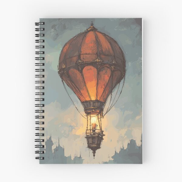 Item preview, Gothic Industrial Steampunk Balloon designed and sold by bapupa.