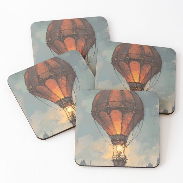 Item preview, Gothic Industrial Steampunk Balloon designed and sold by bapupa.