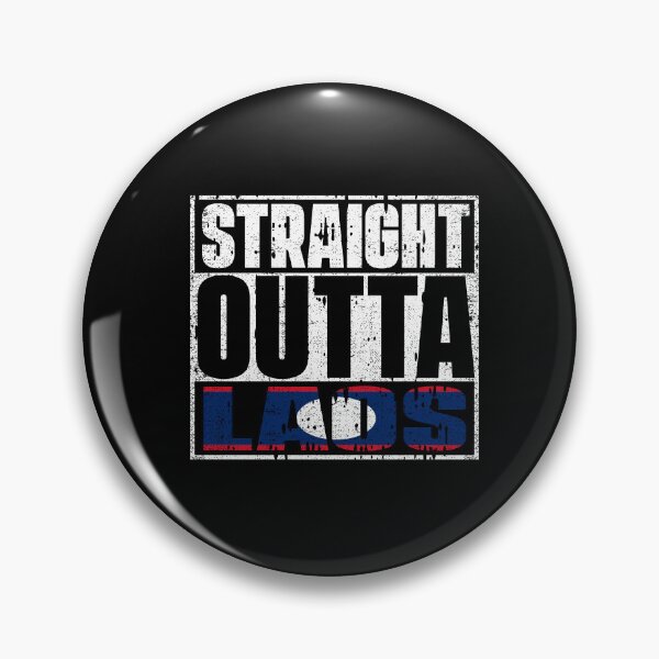 Item preview, Straight Outta Laos Flag designed and sold by CosmoKitsch.
