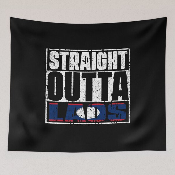 Item preview, Straight Outta Laos Flag designed and sold by CosmoKitsch.