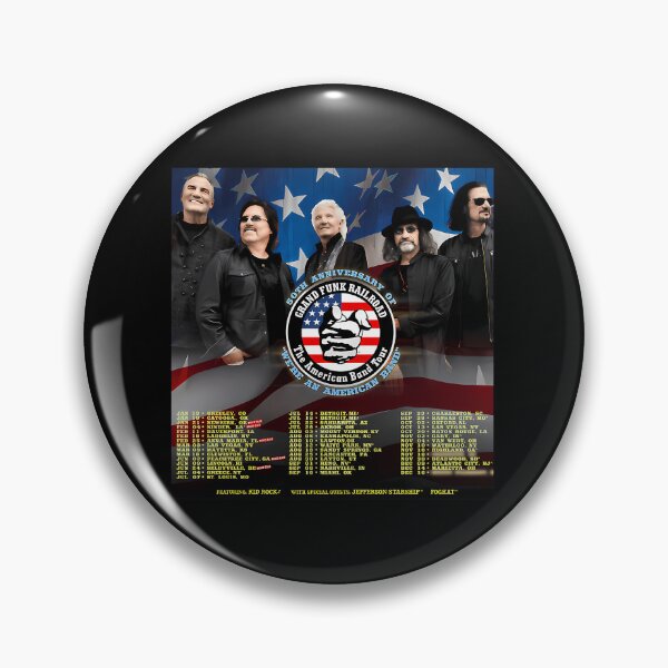 Artikelvorschau, Grand Funk Railroad Tour 2026 entworfen und verkauft von Texasprime.