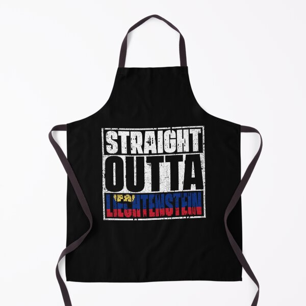 Item preview, Straight Outta Liechtenstein Flag designed and sold by CosmoKitsch.