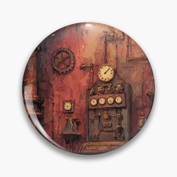 Item preview, Industrial Steam Control Console - Steampunk Technology designed and sold by bapupa.