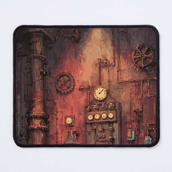 Item preview, Industrial Steam Control Console - Steampunk Technology designed and sold by bapupa.