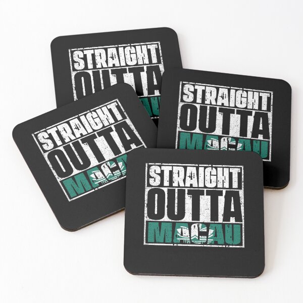 Item preview, Straight Outta Macau Flag designed and sold by CosmoKitsch.
