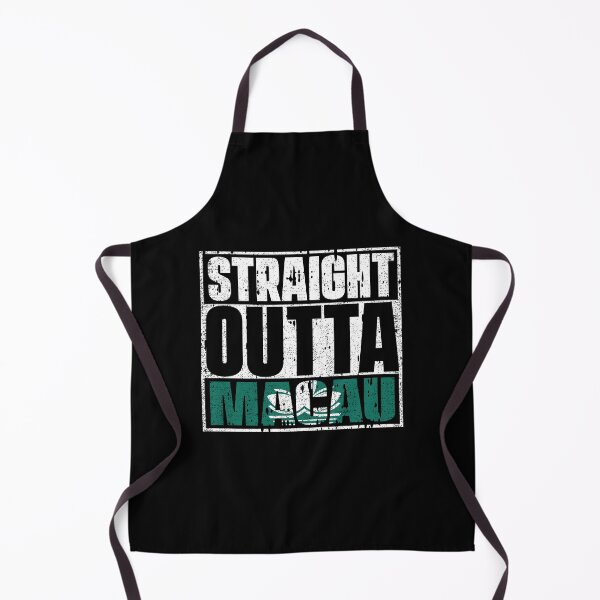 Item preview, Straight Outta Macau Flag designed and sold by CosmoKitsch.