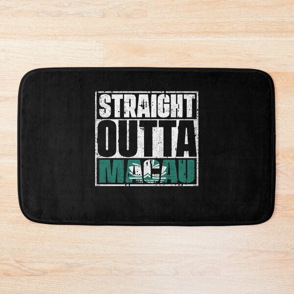 Item preview, Straight Outta Macau Flag designed and sold by CosmoKitsch.