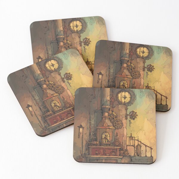 Item preview, Victorian Clockwork Steam Furnace - Steampunk Technology designed and sold by bapupa.