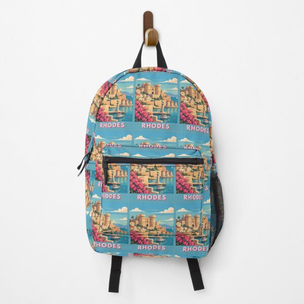 Item preview, Rhodes Greece Travel Poster designed and sold by MatthewHeights.