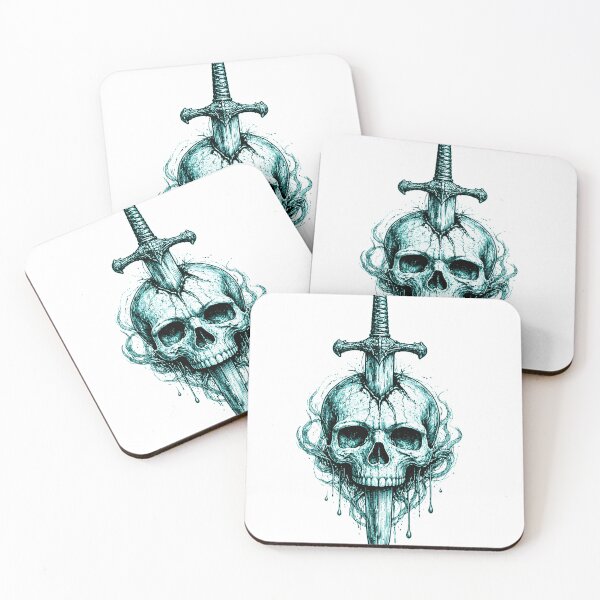 Item preview, Skull Pierced by Sword designed and sold by Express Culture.