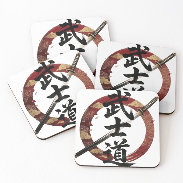 Item preview, Bushido - Samurai Warrior's Way Japanese Kanji designed and sold by Heartshop-japan.
