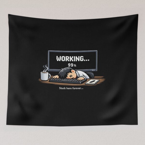 Item preview, The Eternal Loading Office Life designed and sold by 216031.