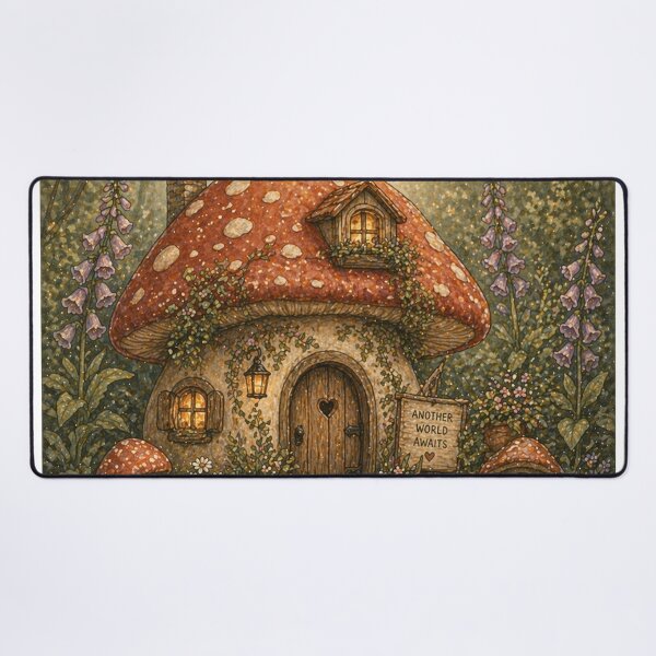 Item preview, Escape Reality Cottagecore Aesthetic – Soft Nature Typography Design designed and sold by InkWanderStudio.