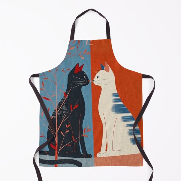 Item preview, Two Cats in Contrast designed and sold by HendAhabib.