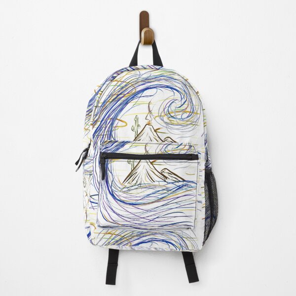 Item preview, Hokusai Great Wave Reinterpretation – Fluid Line Art (Transparent BG) designed and sold by Keltoi-art.