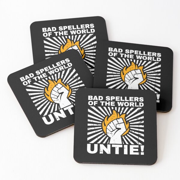 Item preview, Bad spellers of the world untie! designed and sold by Dondonmart.