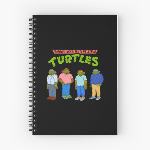 Item preview,  Middle-Aged Mutant Ninja Turtles designed and sold by eskiastudio.
