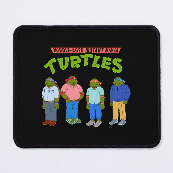 Item preview,  Middle-Aged Mutant Ninja Turtles designed and sold by eskiastudio.
