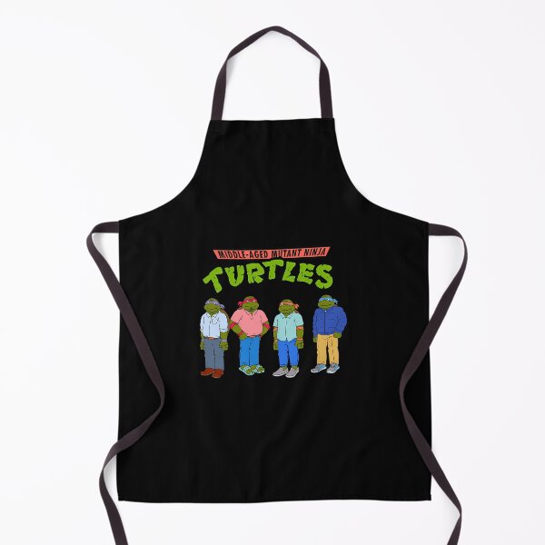 Item preview, Middle-Aged Mutant Ninja Turtles designed and sold by eskiastudio.